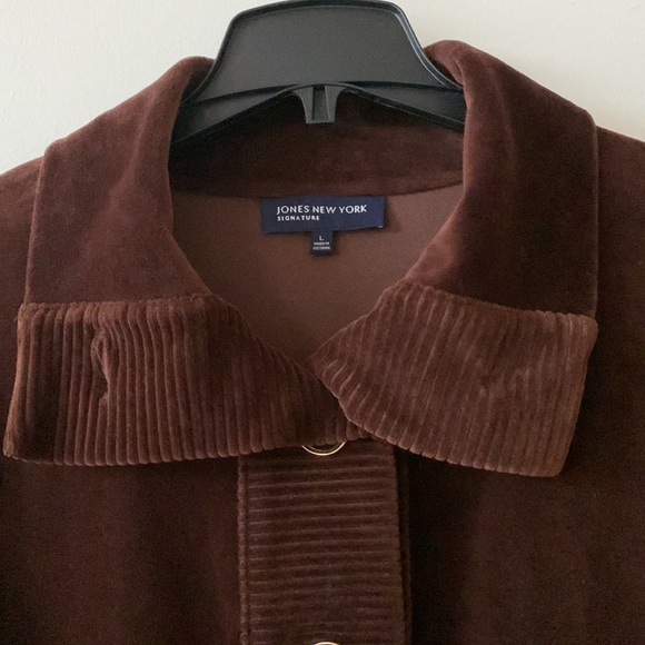 Jones New York cotton velvets blazer. - Picture 3 of 8